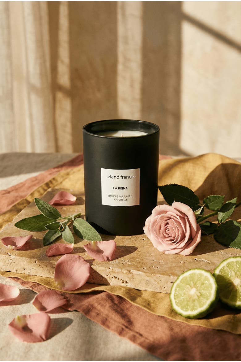 La Reina -Bougie Parfumée Naturelle Candle, Alternate, color, none