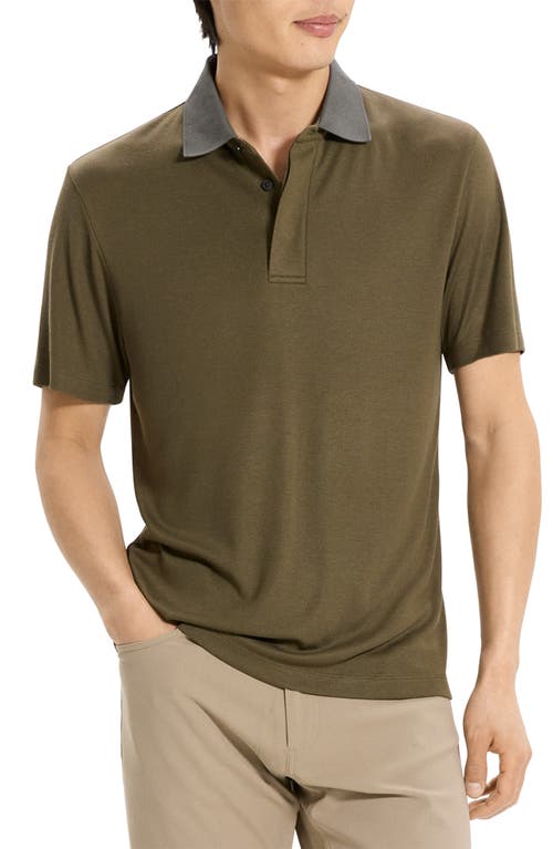 Theory Kayser Anemone Milano Polo In Green