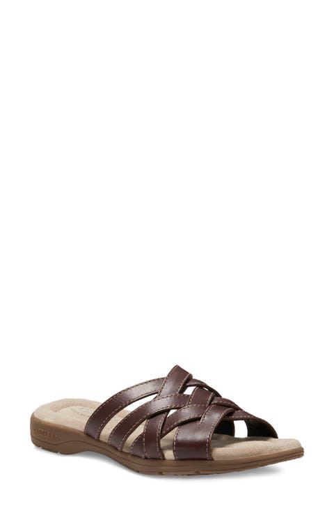 Hazel Woven Slide Sandal - Wide Width Available (Women)