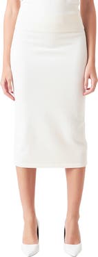 Endless Rose Midi Pencil Skirt