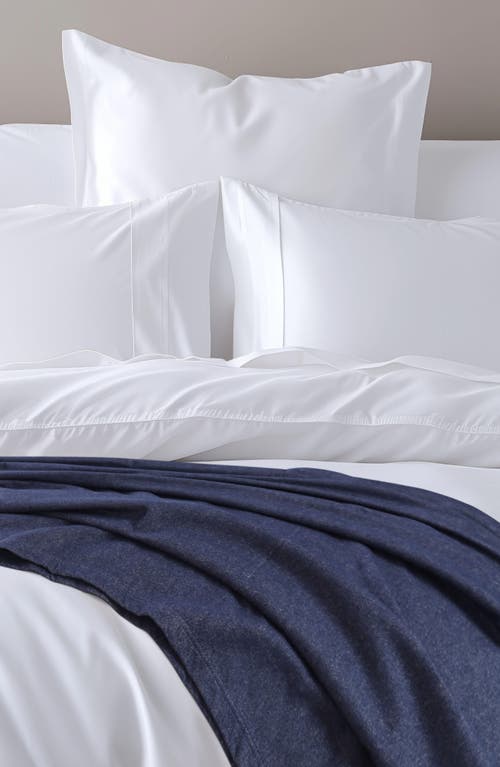 Azores Home Cotton Throw Blanket In Blue