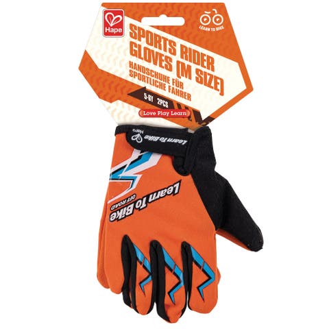 Sports Rider Gloves Orange Medium Size Riding & Bike, Hand Protection