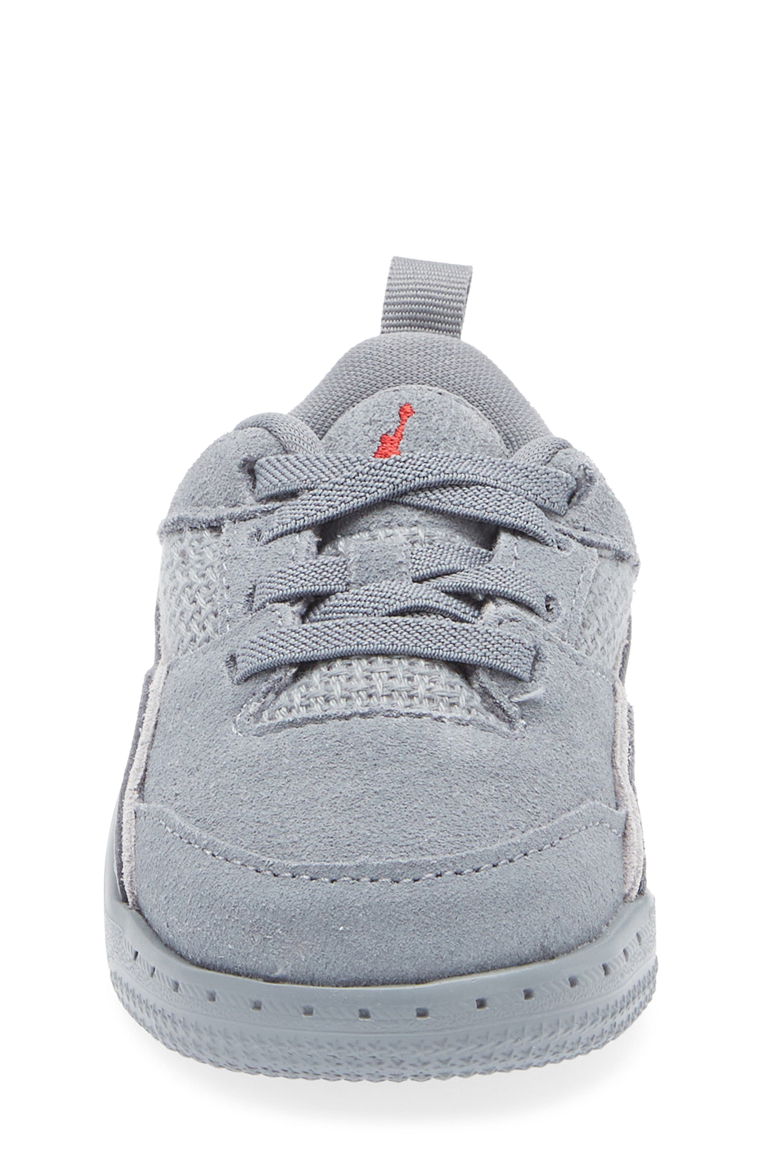 Nike Jordan Flight Sneaker, Alternate, color, Cool Grey/ Red/ Wolf Grey