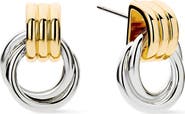 Ana Luisa Ryle 2-Tone Statement Earrings