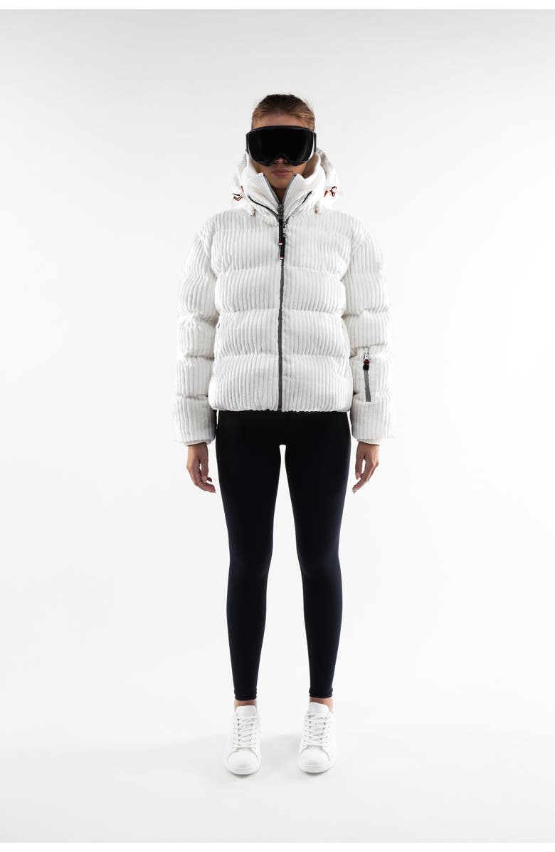 Malibu Ski Club Piste Jacket, Alternate, color, White