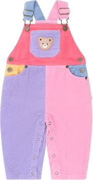 Huxbaby Block Cord Overalls
