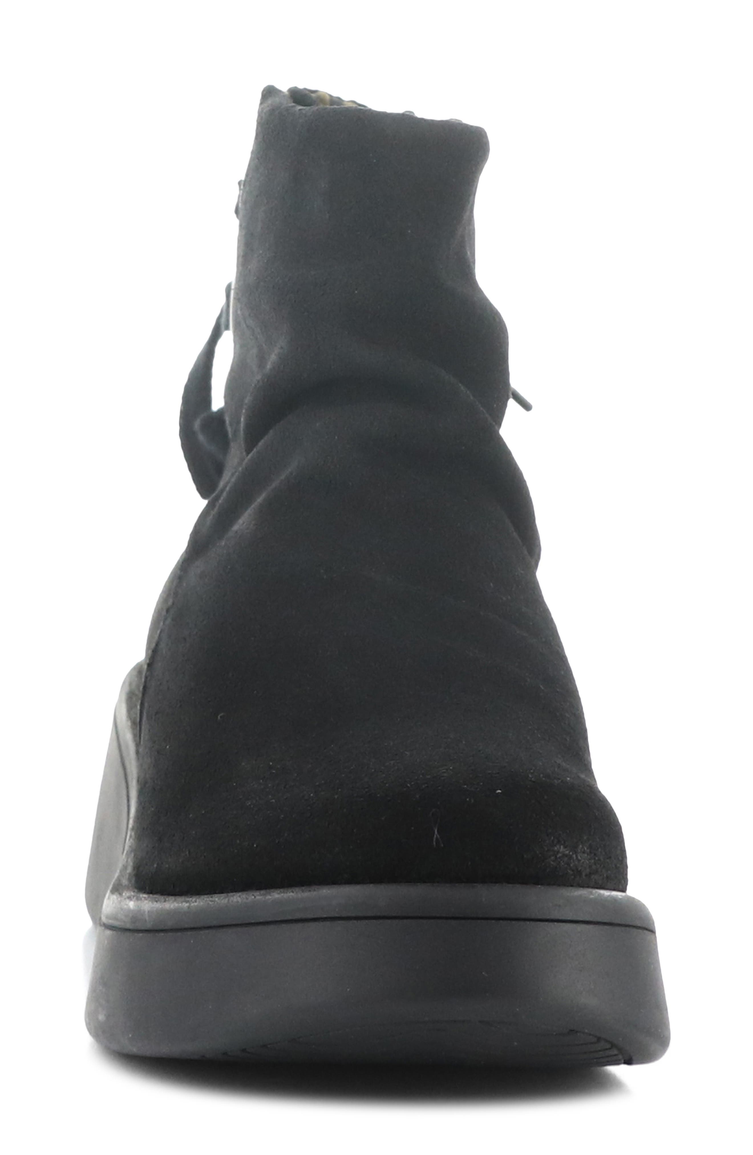 Fly London Mebs Bootie, Alternate, color, 003 Black Oil Suede