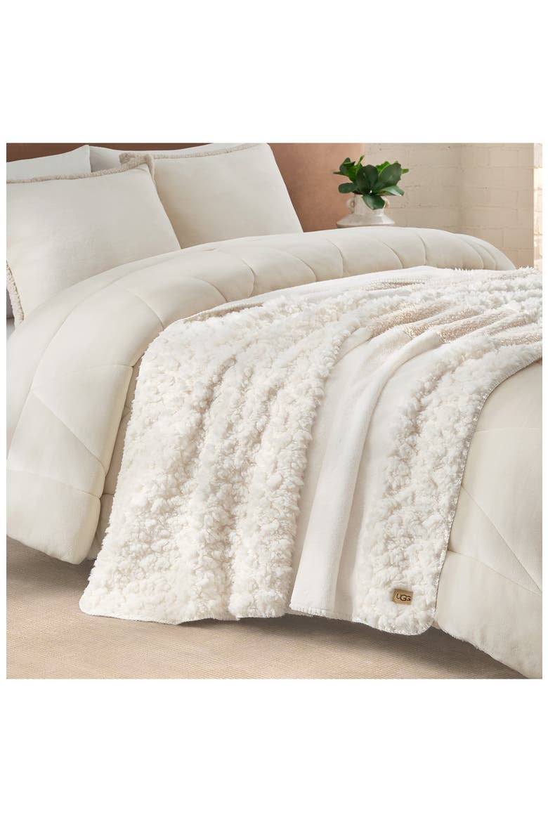 Harlan Throw Blanket, Alternate, color, SNOW