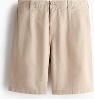 H&M Relaxed Fit Cotton Chino Shorts