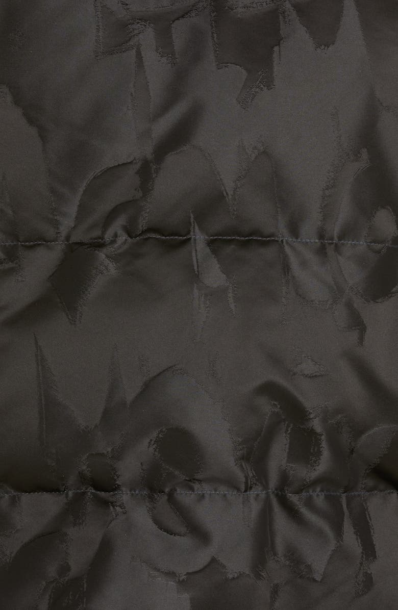 McQueen Graffiti Print Puffer Jacket, Alternate, color, 