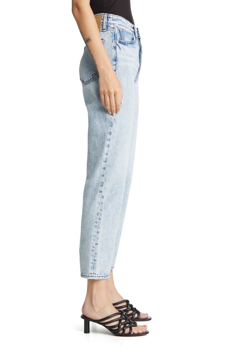 rag & bone Alex High Waist Straight Leg Ankle Jeans, Alternate, color,