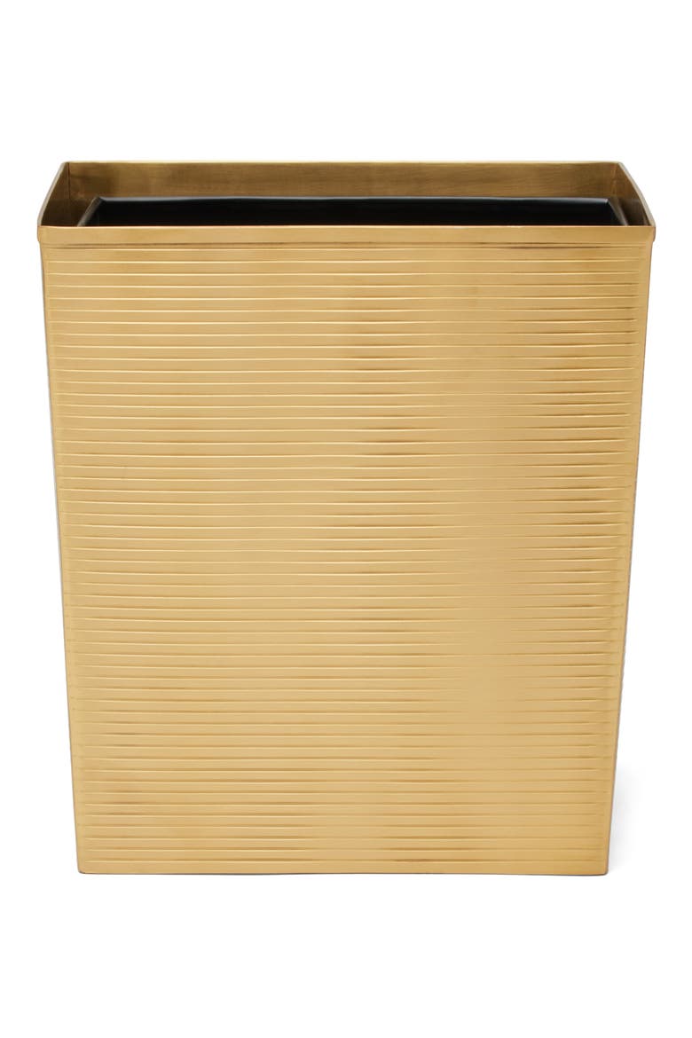 Adelaide Waste Basket, Main, color, MATTE GOLD