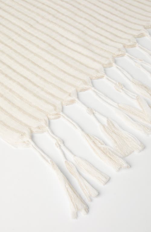 Brunello Cucinelli Double Scarf In Panama