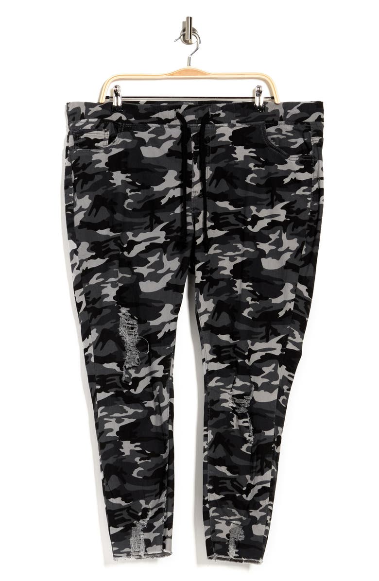 ROYALTY FOR ME High Rise Twill Joggers, Alternate, color, 
