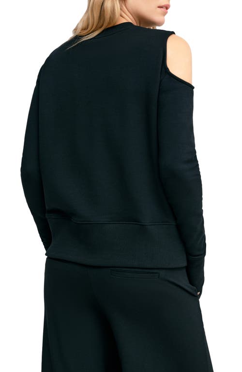 Marcella William Cutout Sweatshirt In Black