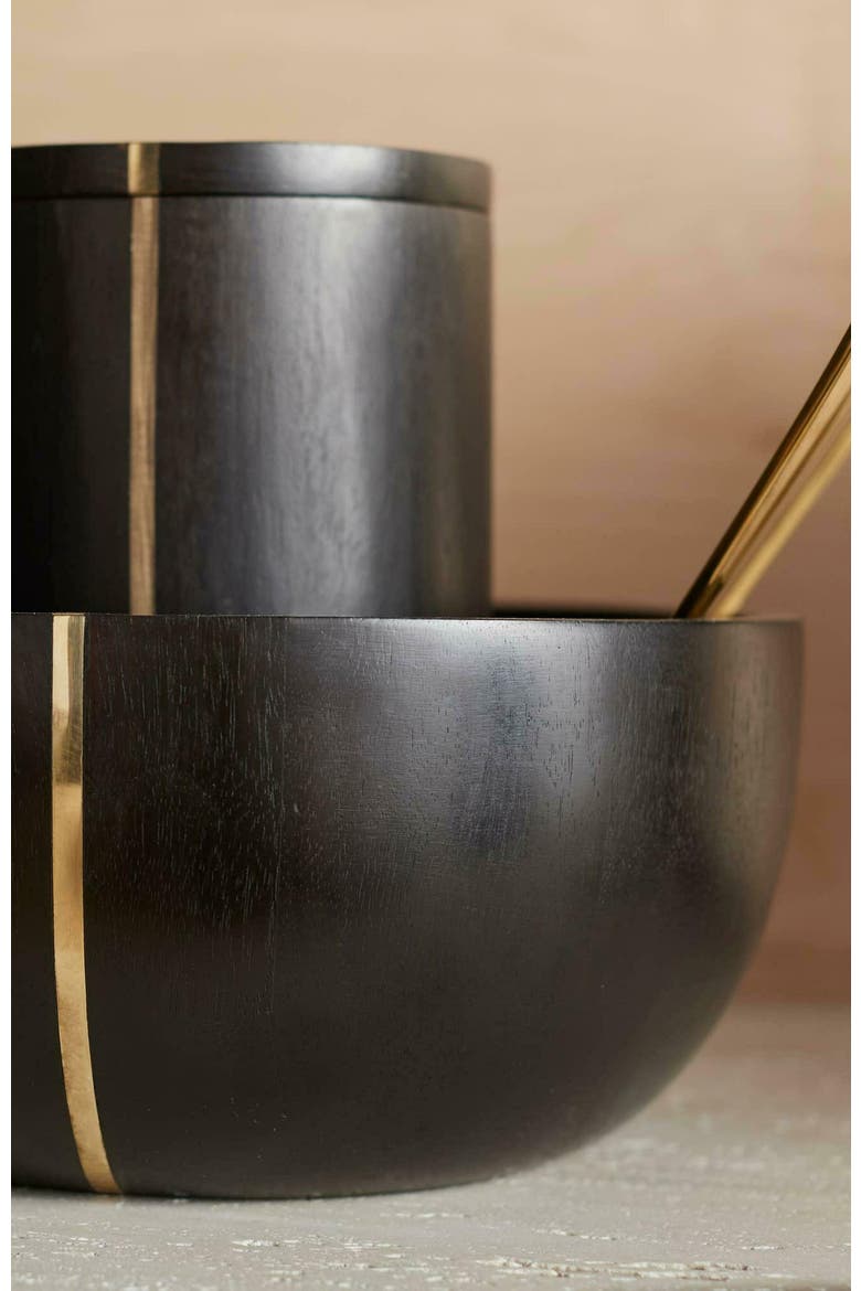 Tall Canister, Alternate, color, Ebony