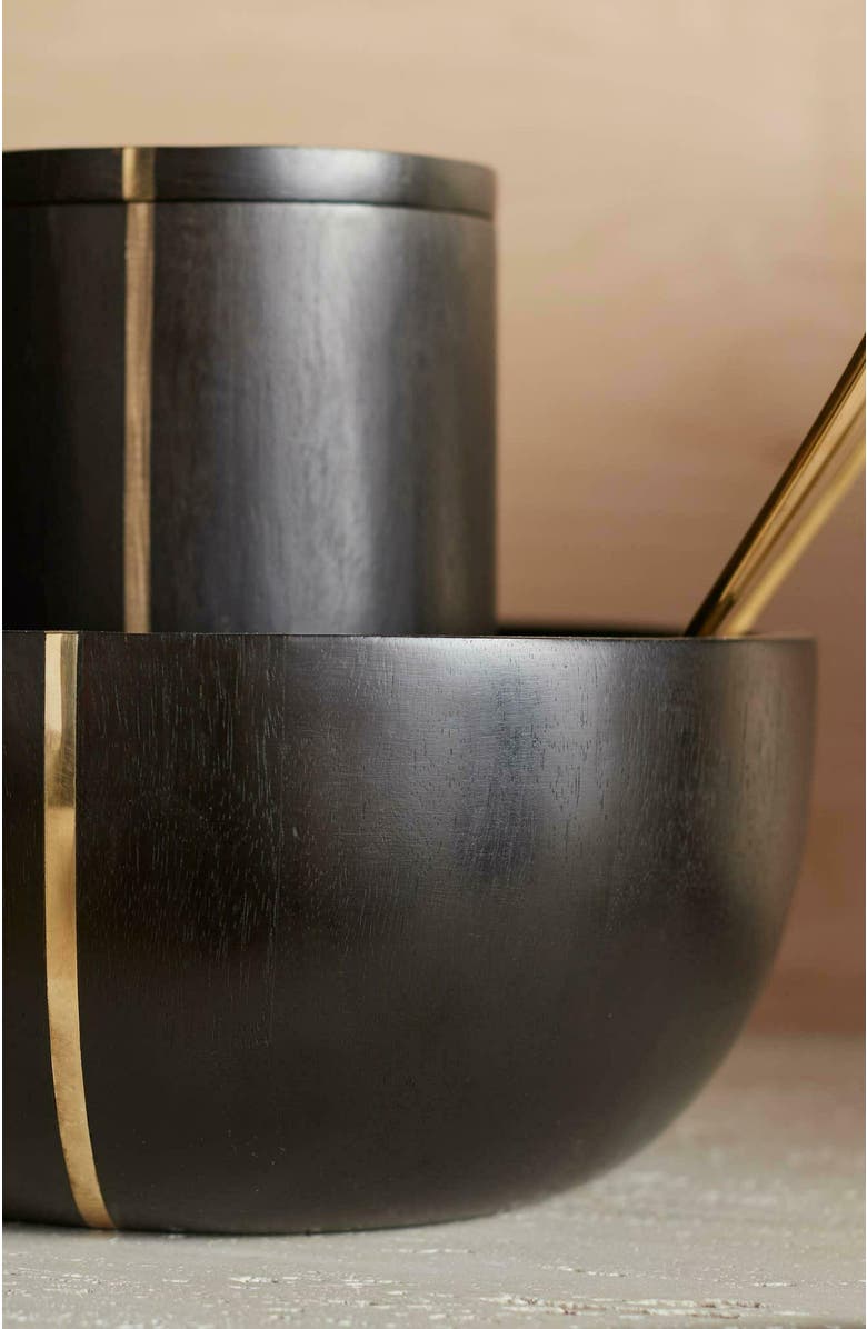 The Collective Tall Canister, Alternate, color, Ebony