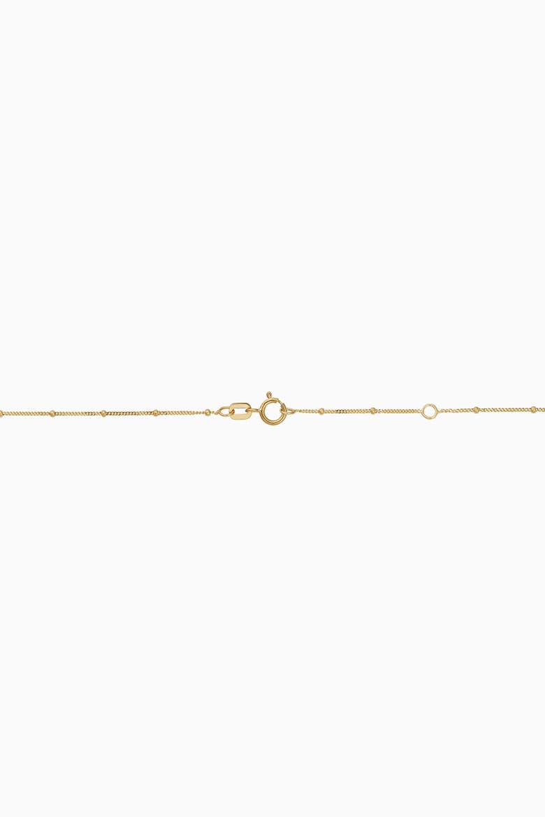 14K Yellow Gold Unlock My Heart Anklet, Alternate, color, Yellow Gold