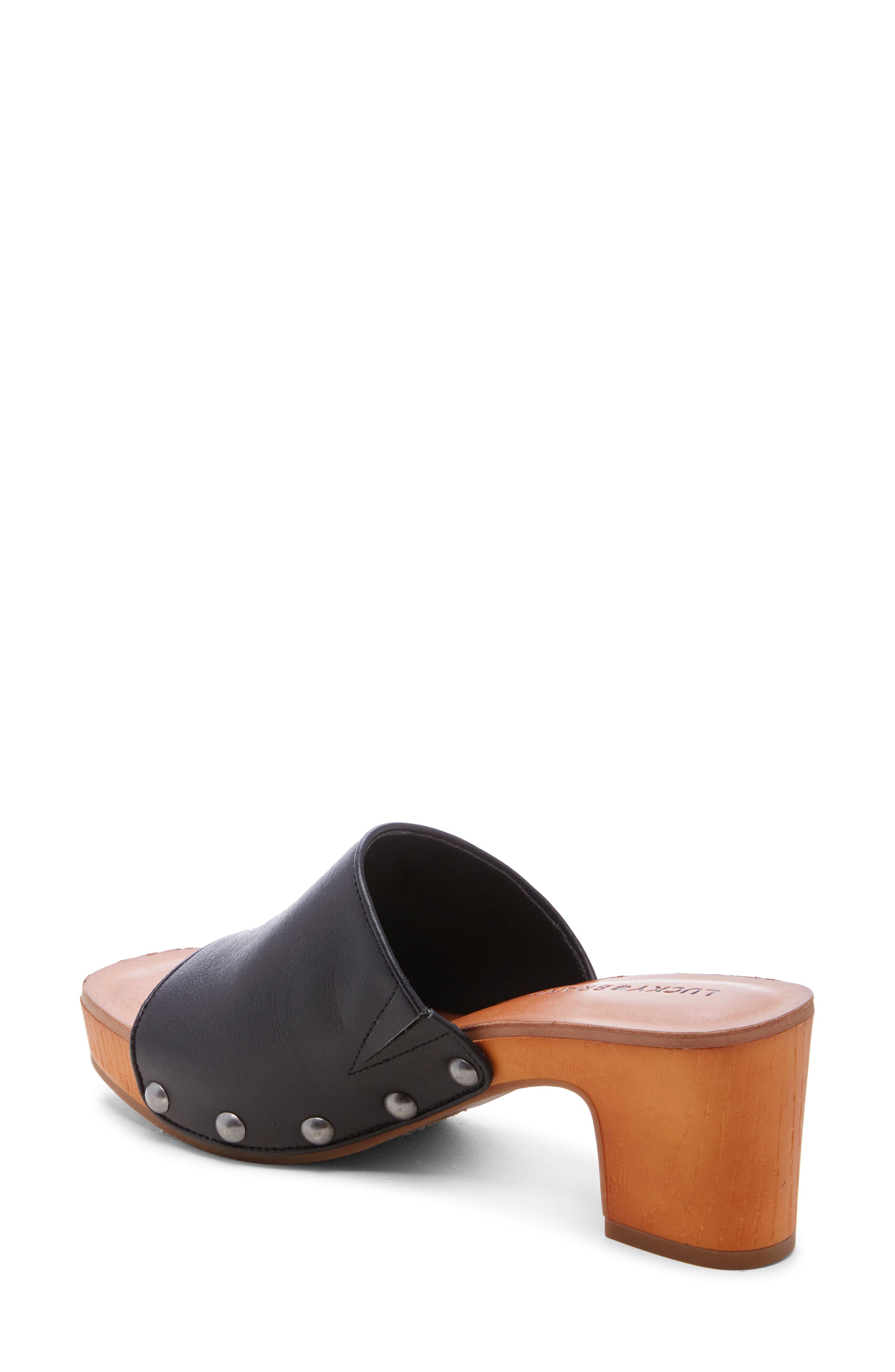 Lucky Brand Fineena Clog Slide Sandal, Alternate, color, 