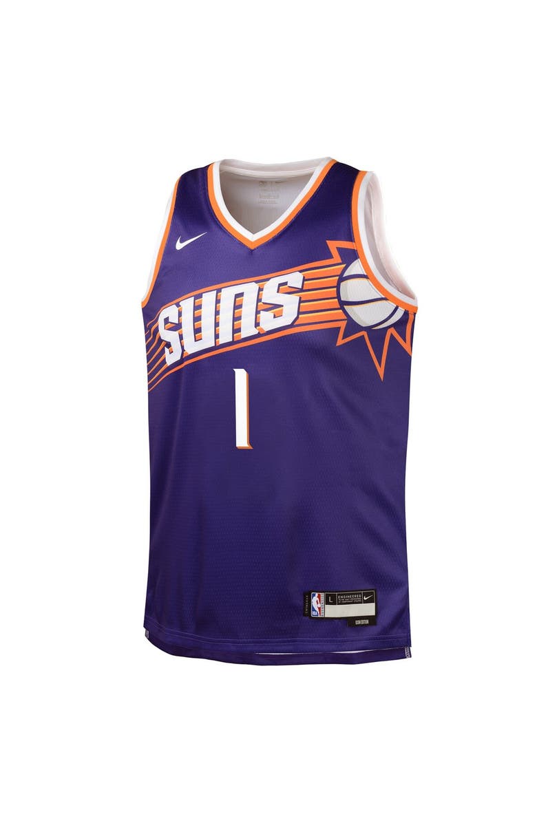 Nike Youth Nike Devin Booker Purple Phoenix Suns Swingman Jersey - Icon Edition, Alternate, color, Purple