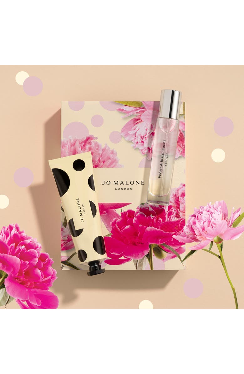Jo Malone London<sup>™</sup> Peony & Blush Suede Cologne & Hand Cream Layering Set, Alternate, color, 