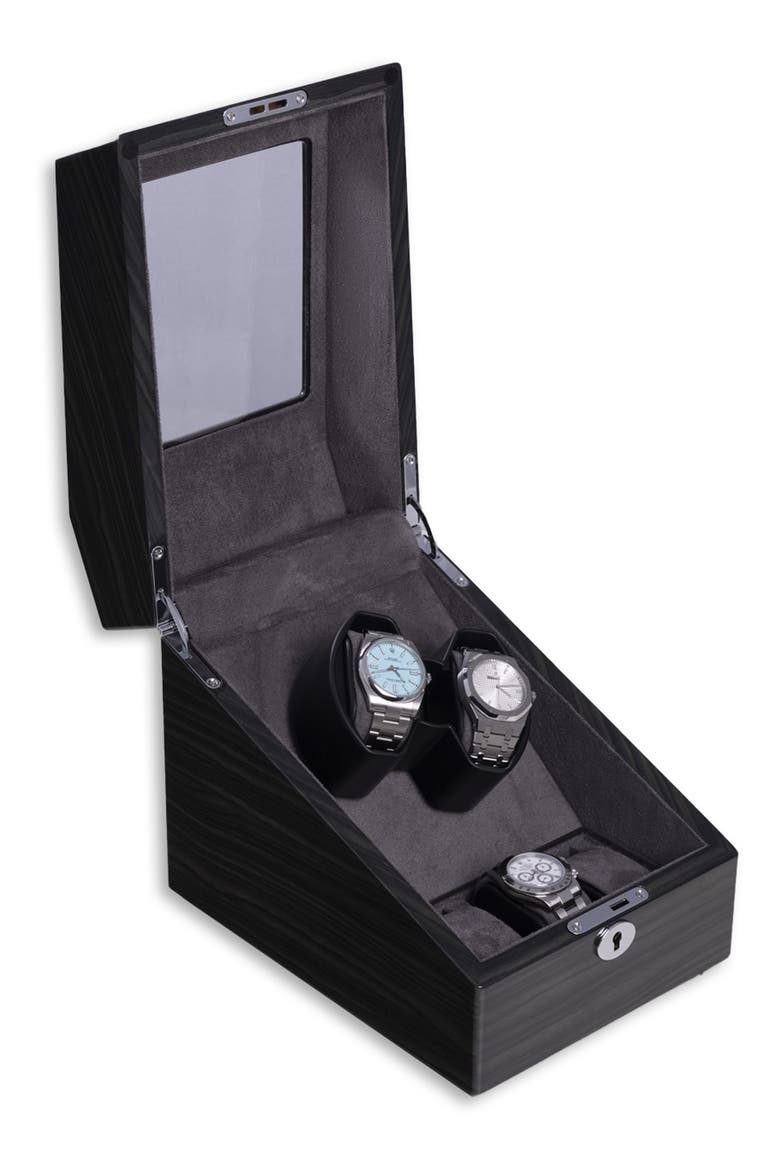 Submariner 2-Watch Winder & Case, Alternate, color, GREY