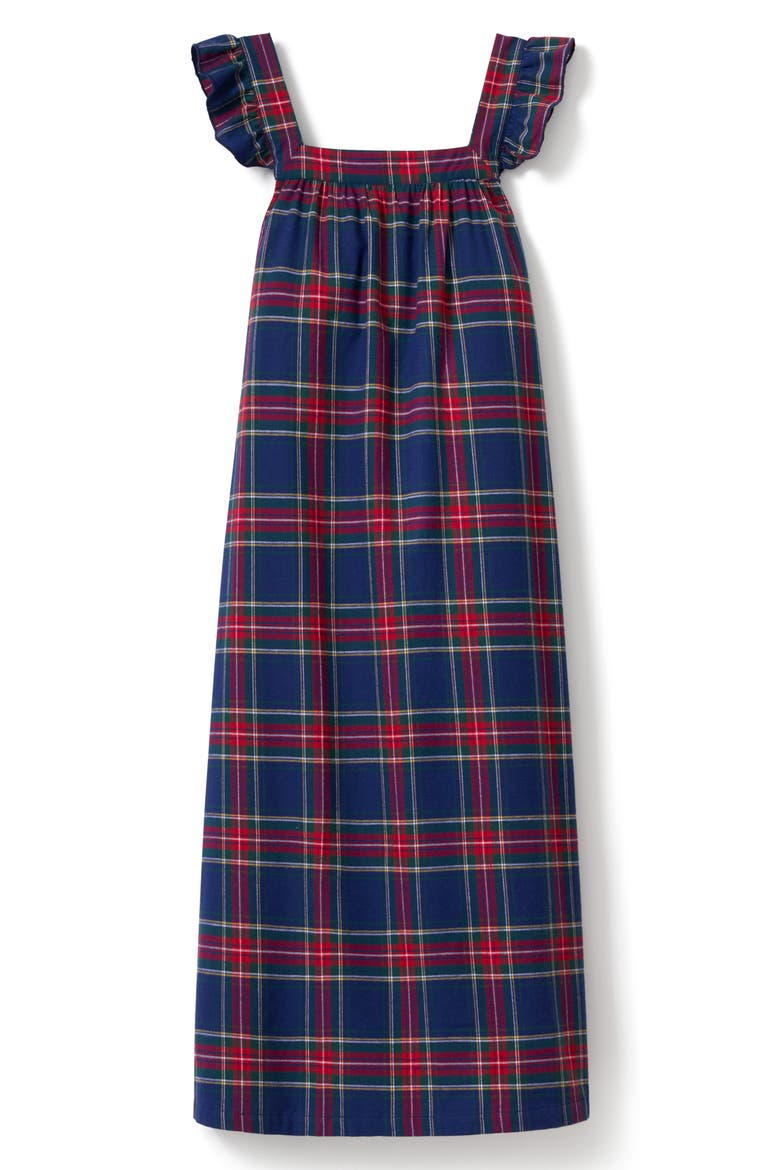 Clara Twill Nightgown, Alternate, color, NAVY