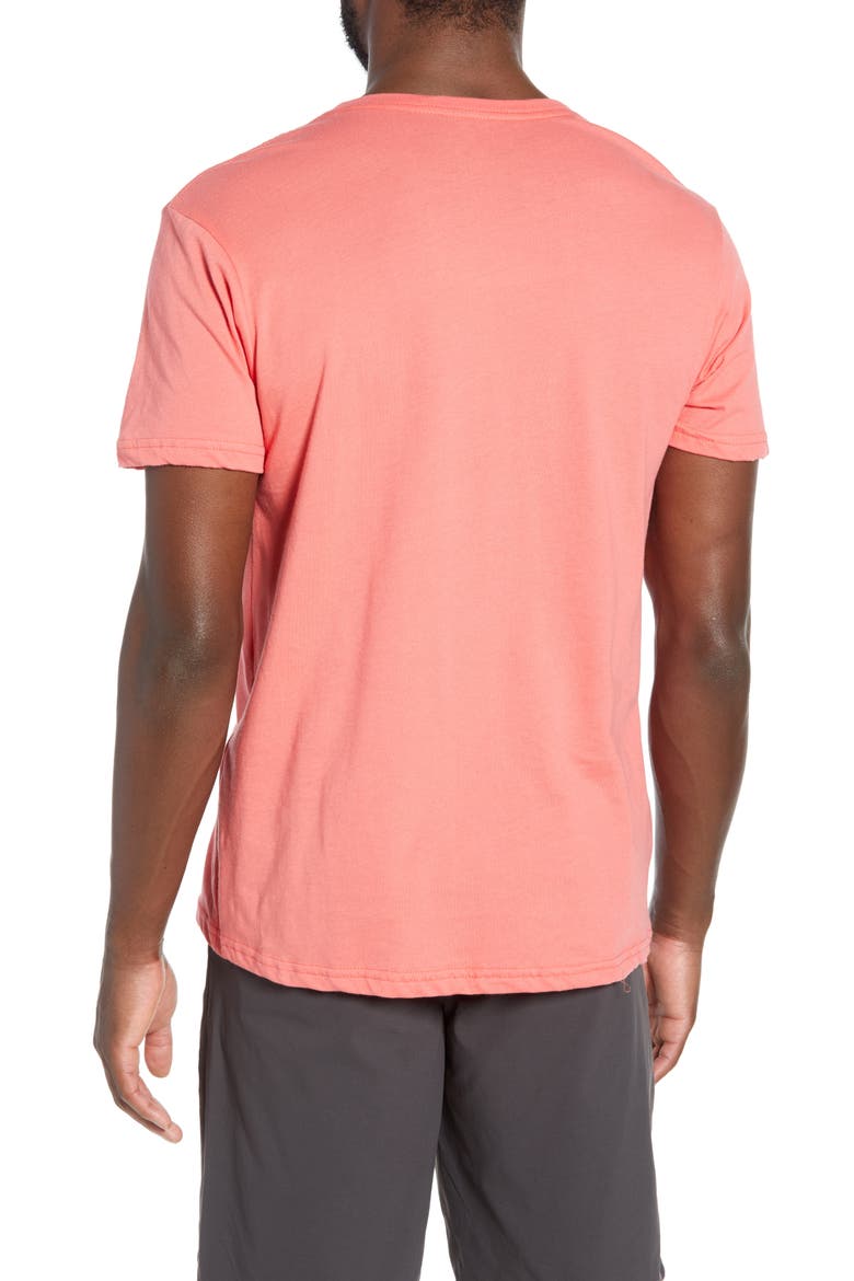 Fitz Roy Scope Crewneck T-Shirt, Alternate, color, SPICED CORAL
