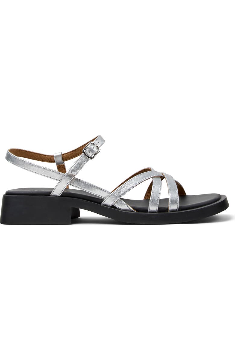 Camper Dana Sandal, Alternate, color, Medium Gray