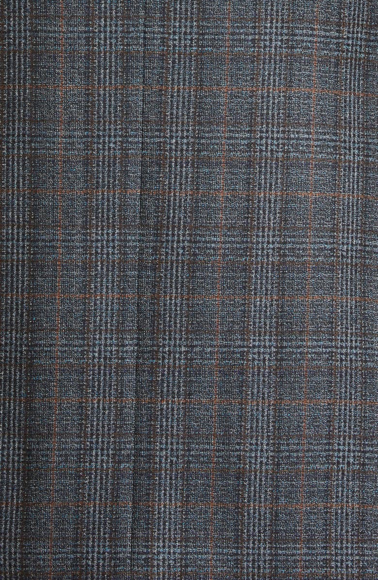 Emporio Armani G Line Plaid Super 130s Wool Sport Coat, Alternate, color, 