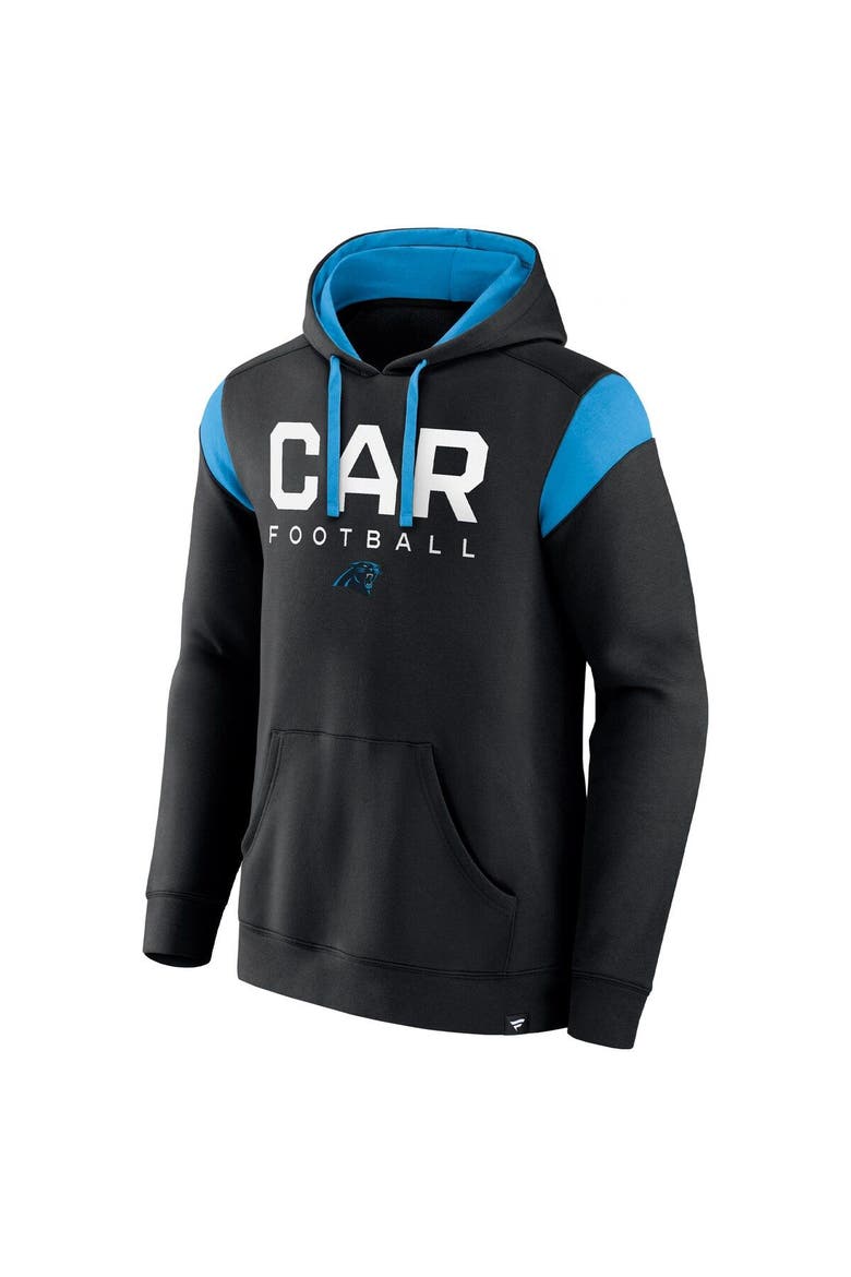 Men's Fanatics Branded Black Carolina Panthers Call The Shot Pullover Hoodie, Alternate, color, Black