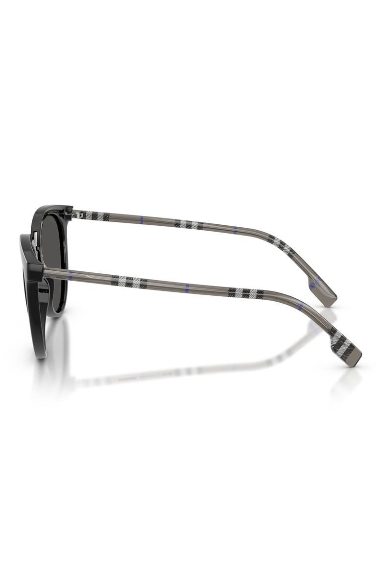 Willow 54mm Phantos Sunglasses, Alternate, color, BLACK / DARK GREY