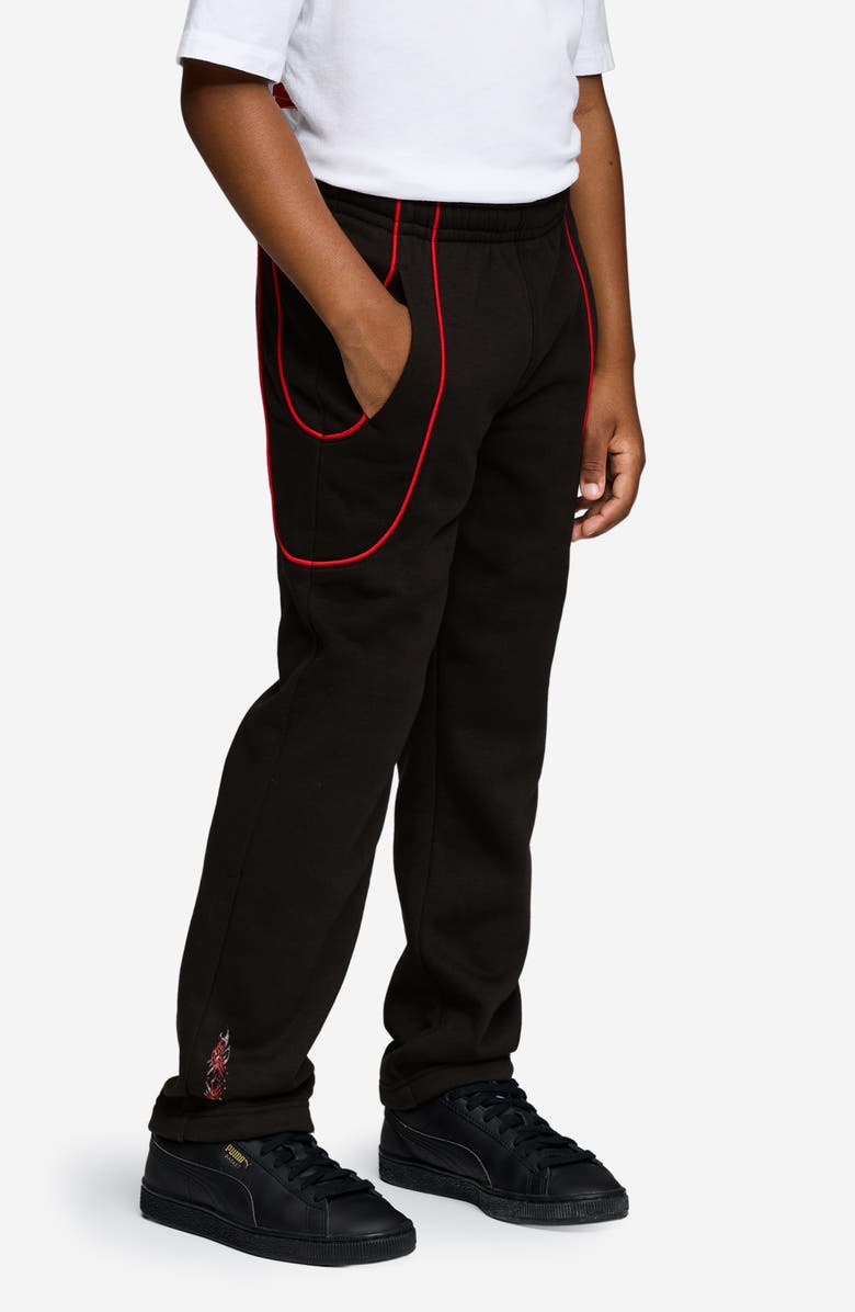 PUMA Kid' Essentials Fleece Pants, Alternate, color, Black