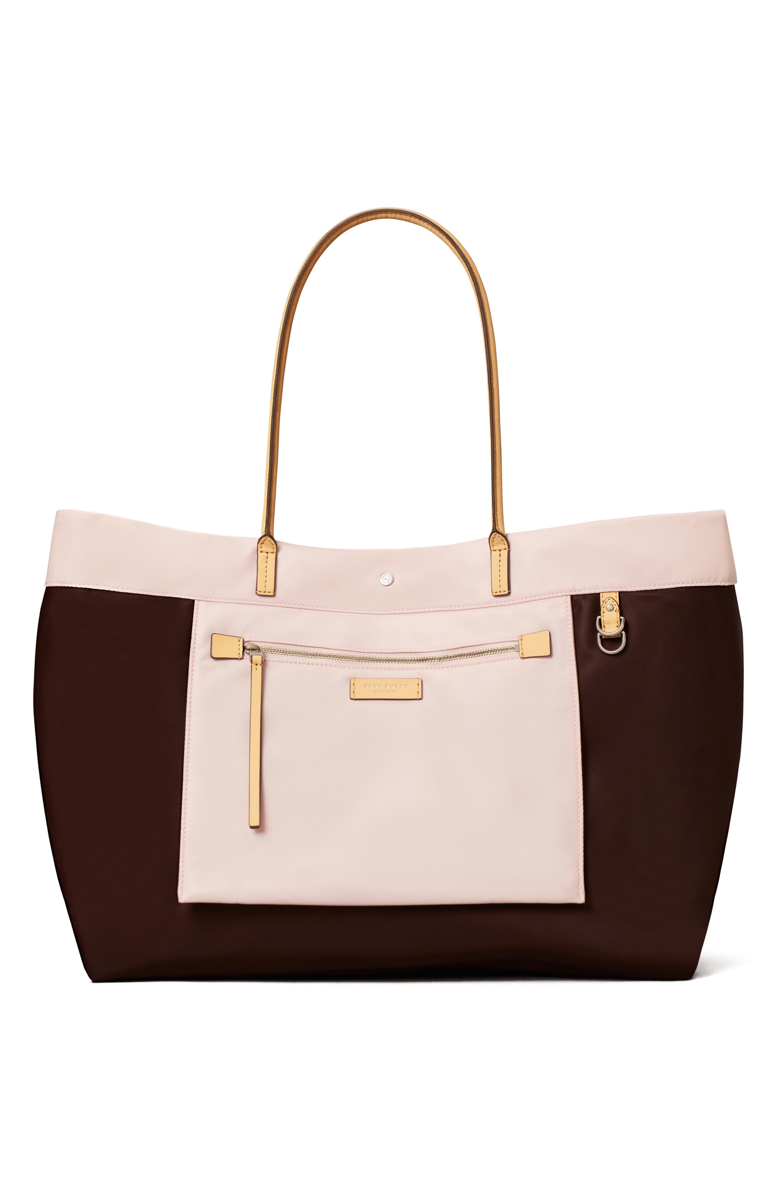 Ella Twist Reversible Tote, Alternate, color, ROSE MIST