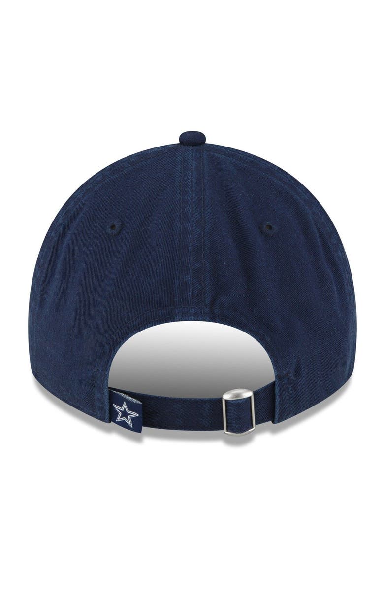 New Era Men's New Era Navy Dallas Cowboys Leaves 9TWENTY Adjustable Hat, Alternate, color, 