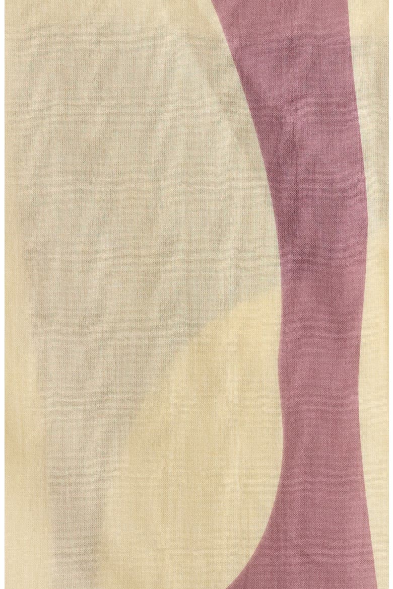 Geo Stripe Border Pareo, Alternate, color, CREAM COMBO