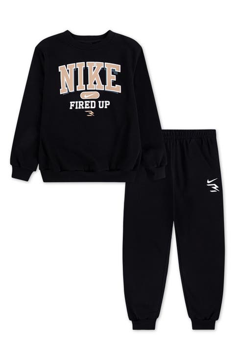 Kids' Collegiate Fired Up Sweatshirt & Pants Set (Little Kid & Big Kid)