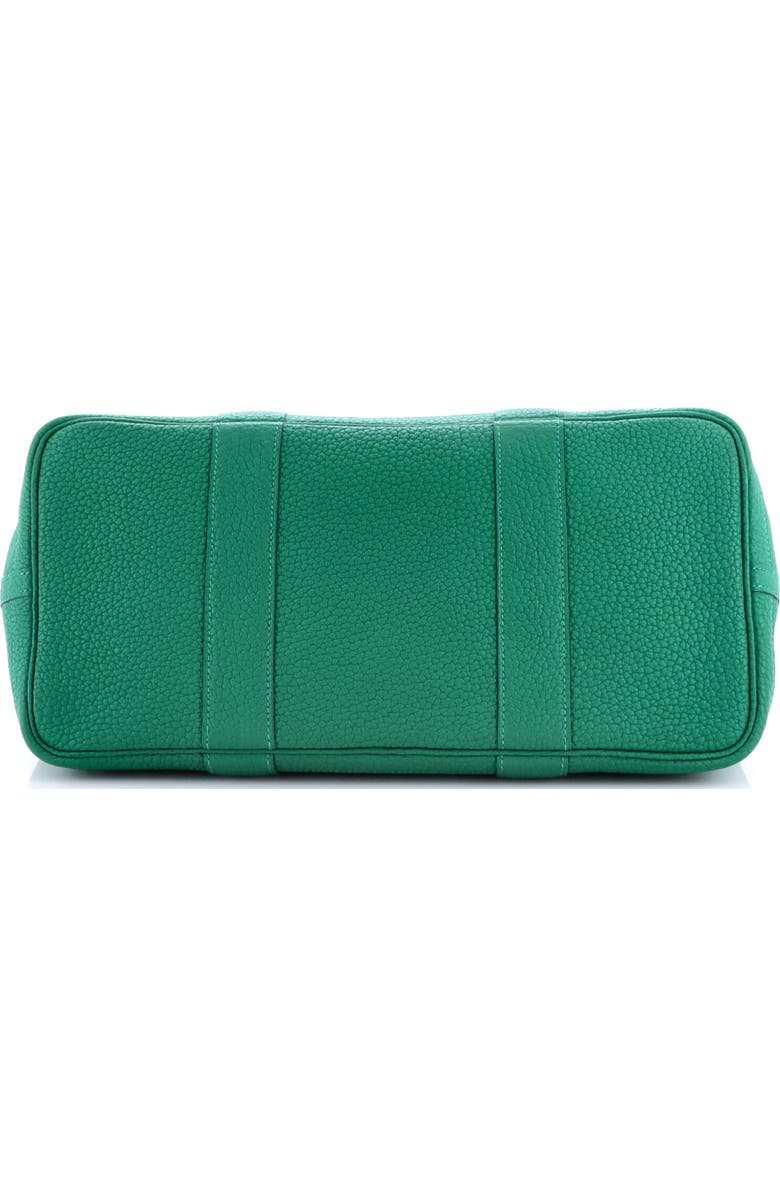 Pre-Owned Hermes Garden Party Tote Leather 36, Alternate, color, Vert Vertigo