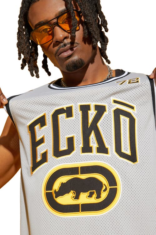 Ecko Unltd Point Guard Jersey In Alloy