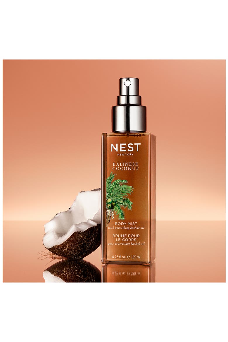 Balinese Coconut Perfume Oil Body Mist, Alternate, color, NO COLOR