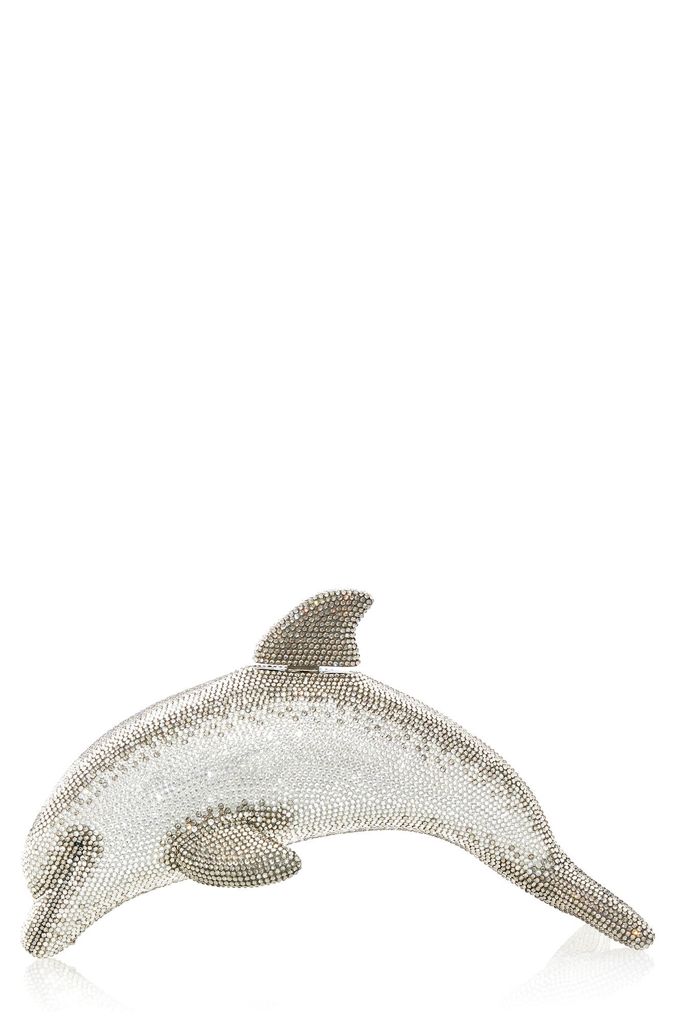 JUDITH LEIBER COUTURE Dolphin Clutch, Main, color, 