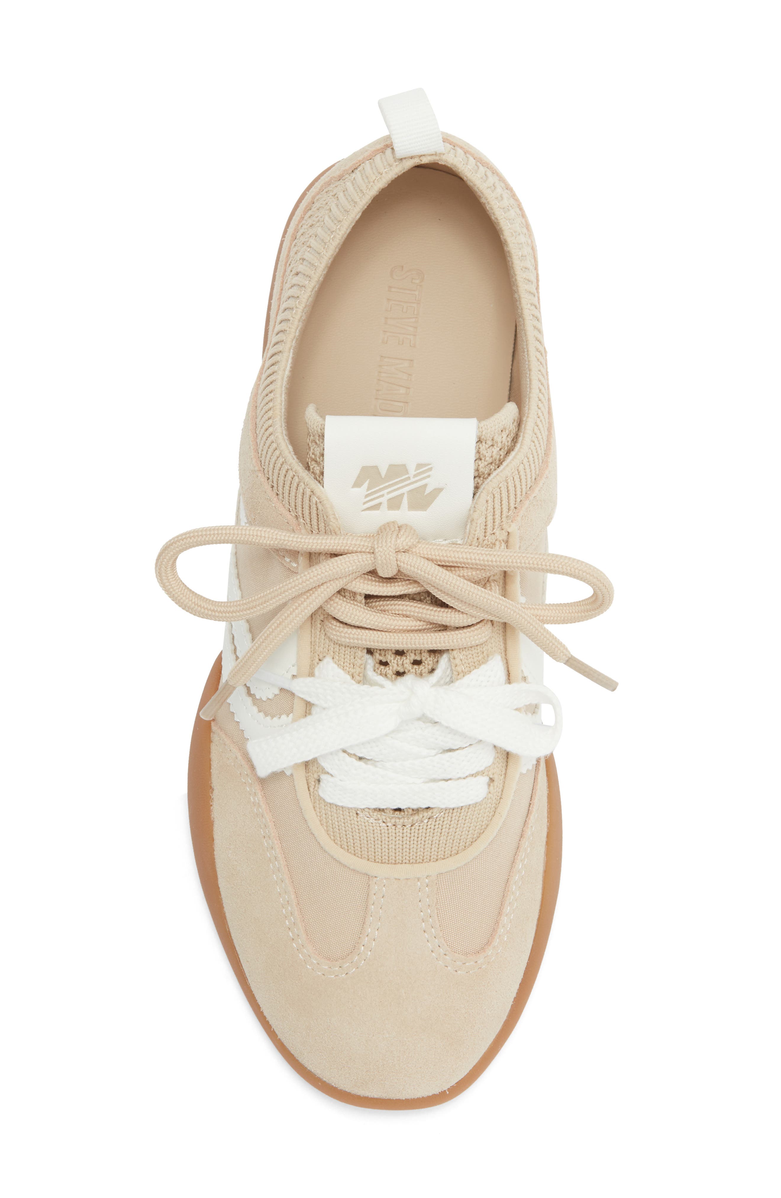 Steve Madden Reboot Sneaker, Alternate, color, Sand Suede