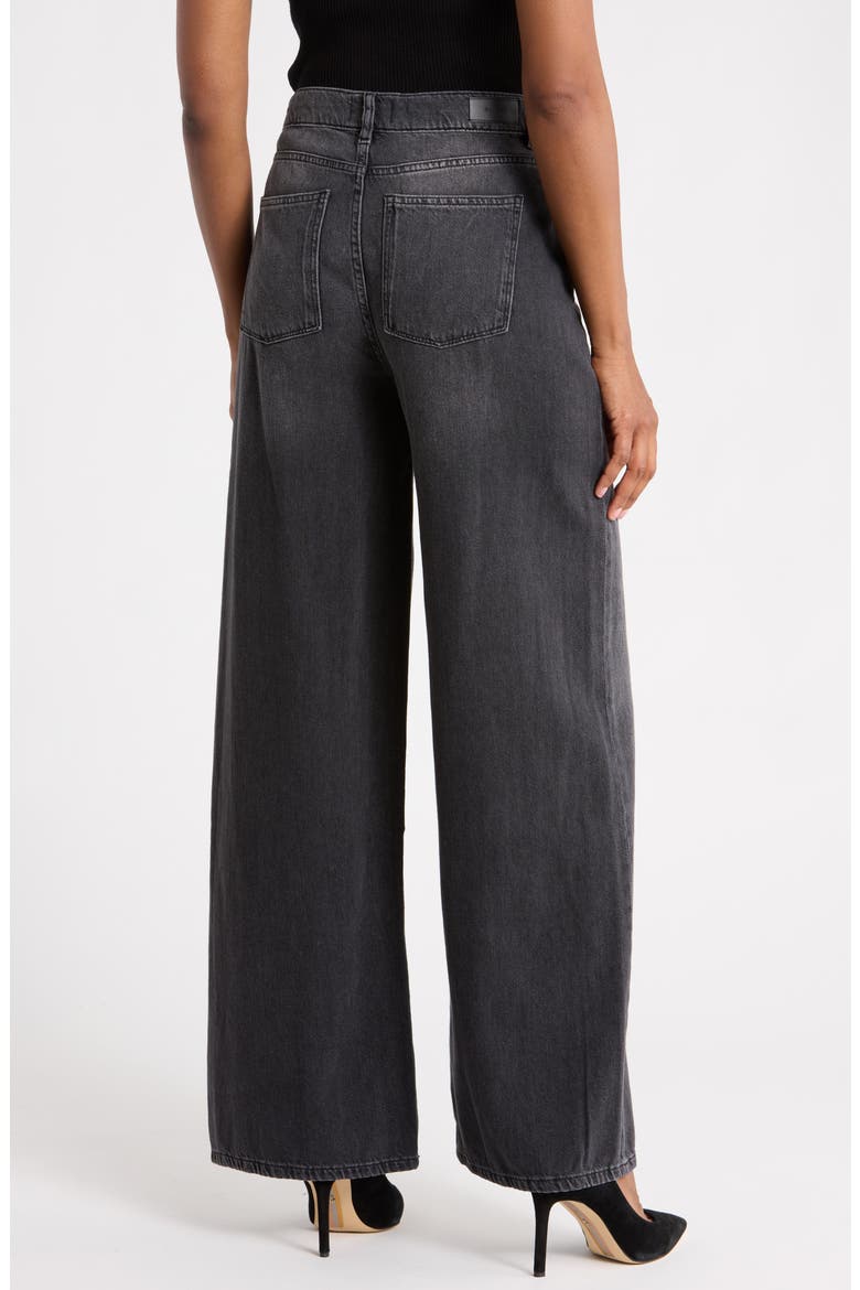 Hepburn High Waist Wide Leg Jeans, Alternate, color, NIGHTSHADE AURA
