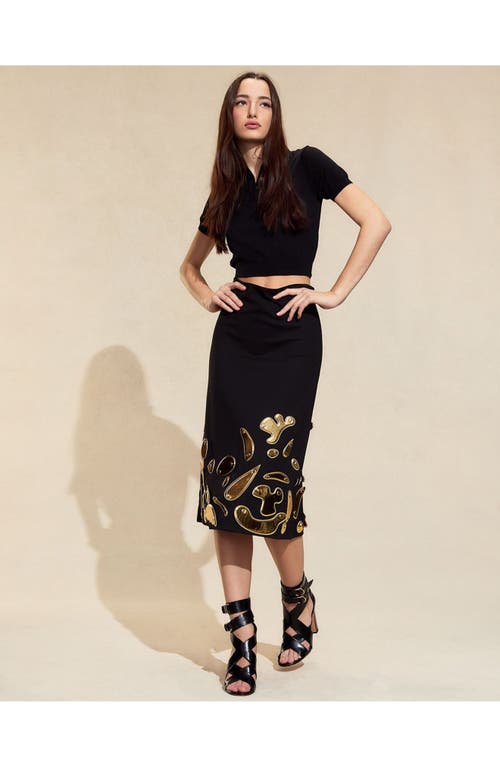 CYNTHIA ROWLEY CYNTHIA ROWLEY CALYPSO MIDI SKIRT