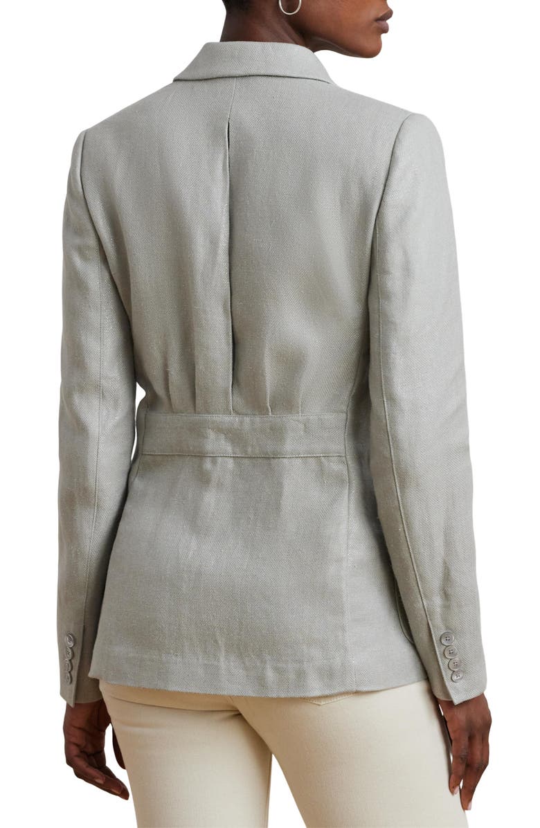 Foil Double Breasted Blazer