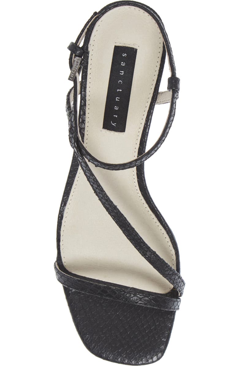 Sanctuary Wave Kitten Heel Sandal, Alternate, color,