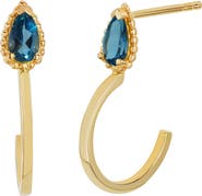 Bony Levy 14K Gold Stone Drop Earrings