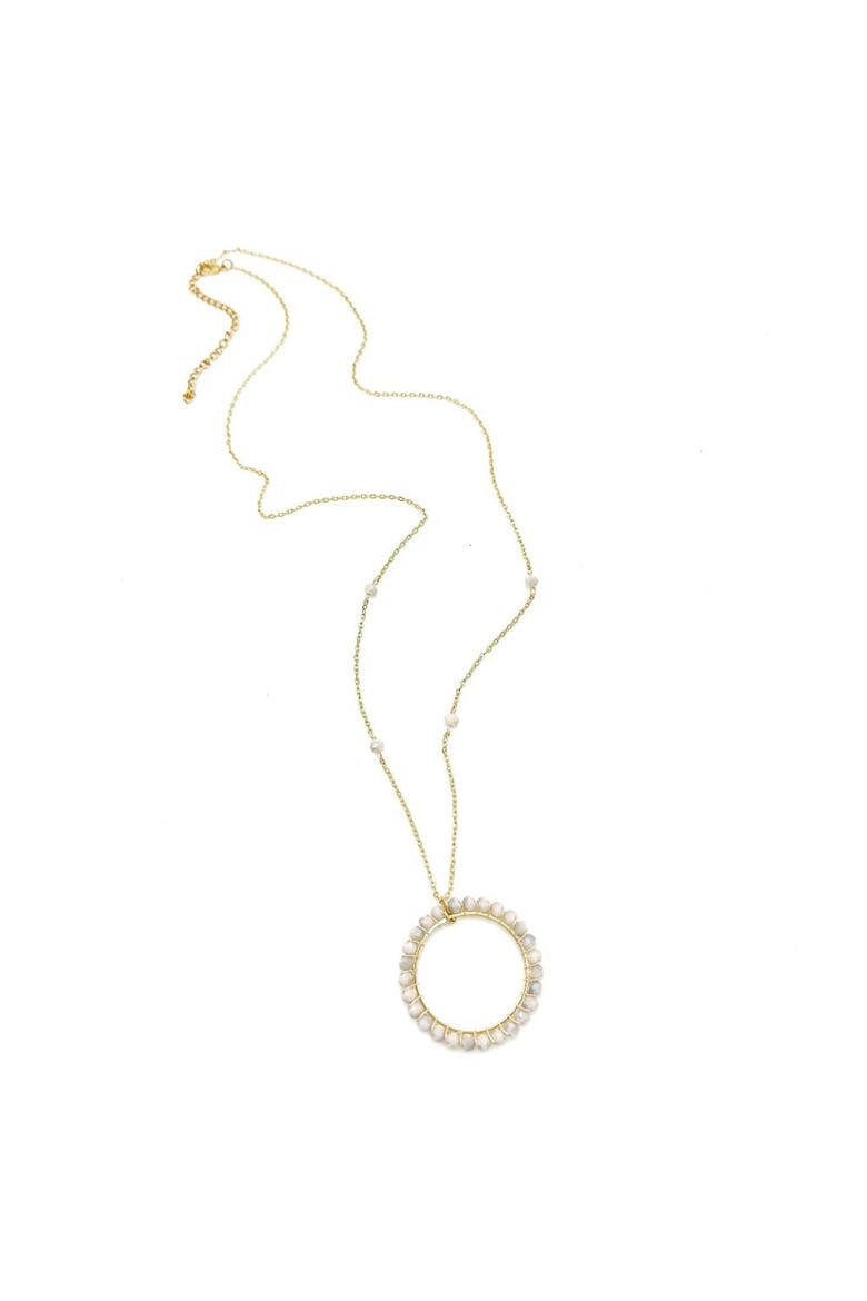 Faithful Necklace, Main, color, Silver