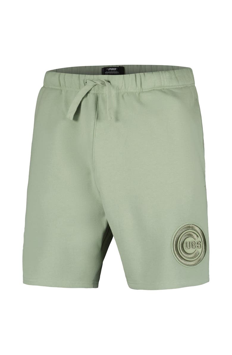 PRO STANDARD Men's Pro Standard Green Chicago Cubs Neutral Fleece Shorts, Alternate, color, Green