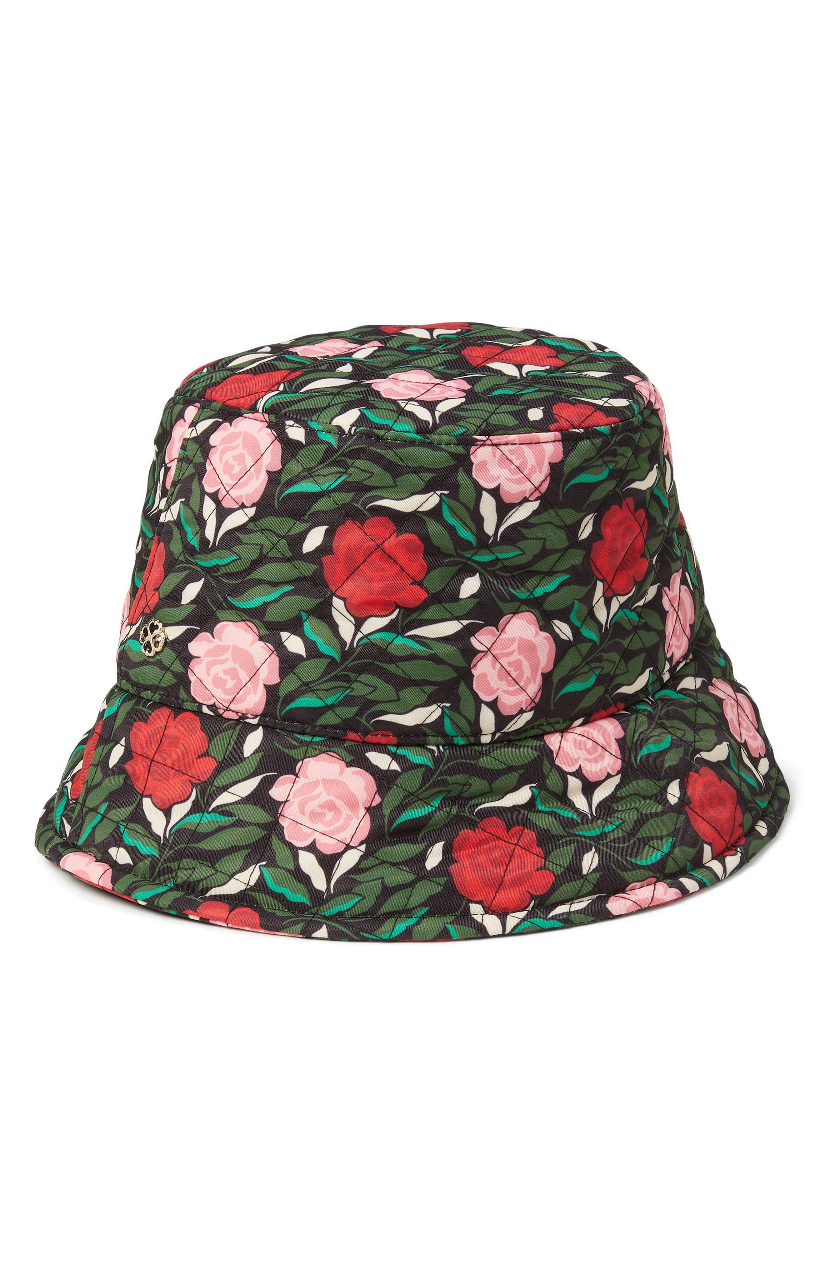 Kate Spade New York rose garden print bucket hat Nordstromrack
